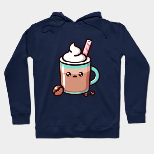 Cute Coffee with cream Hoodie